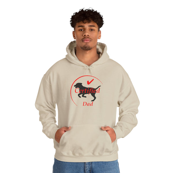 Certified Dog Dad Hoodie