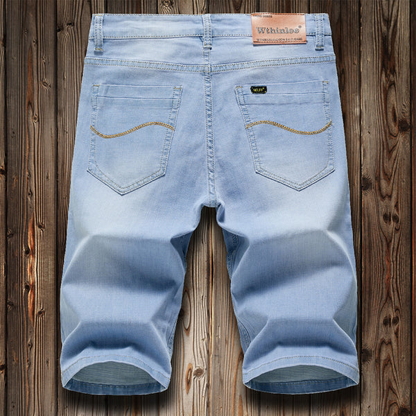 Mens denim shorts