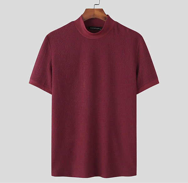 Men's Turtleneck Knit Shirt