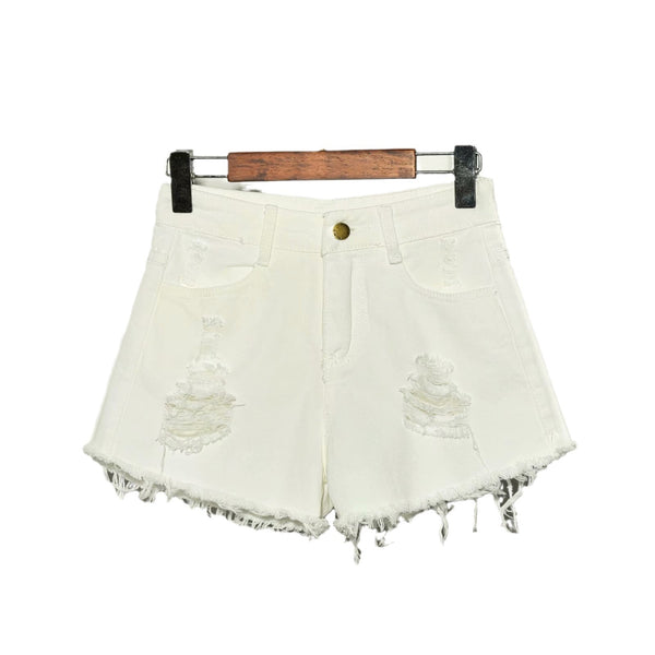 High Waist Denim Shorts