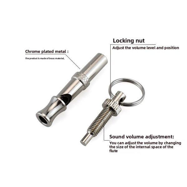 Metal Ultrasonic Dog Training Whistle