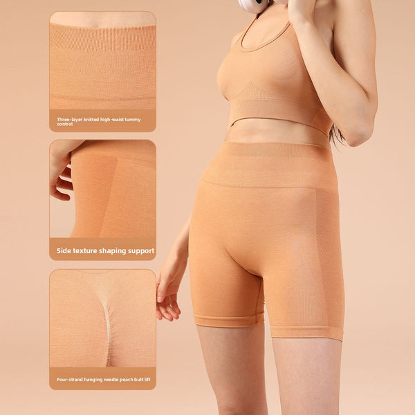 High-Waisted Yoga Sports Shorts for Women