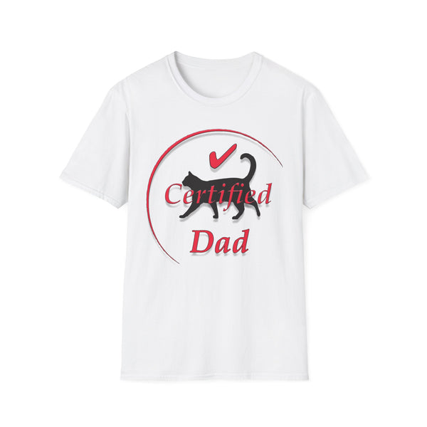 Certified Cat Dad T-Shirt