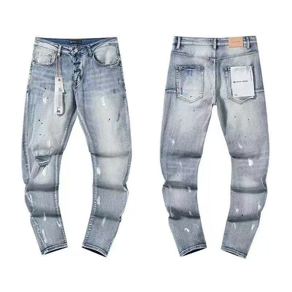 High Street ripped patch jeans