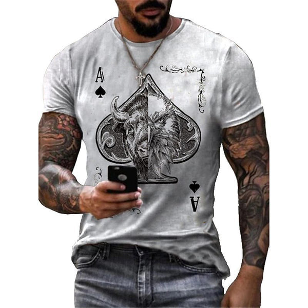 Trendy Round-Neck T-Shirt