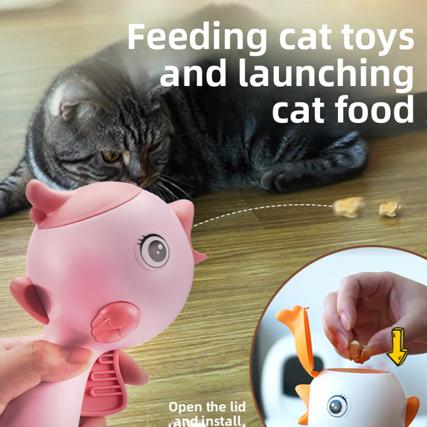 Laser Cat Toy with Food Dispenser