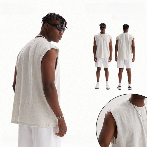 Round Neck Sleeveless Vest