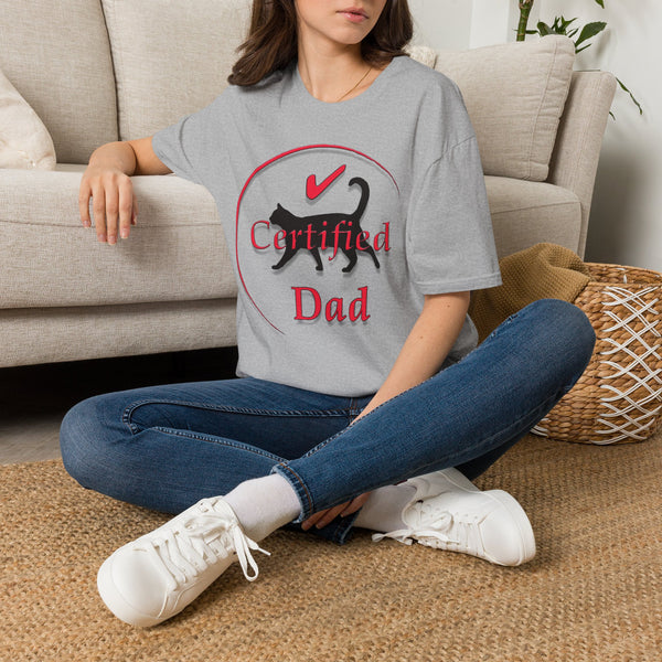 Certified Cat Dad T-Shirt