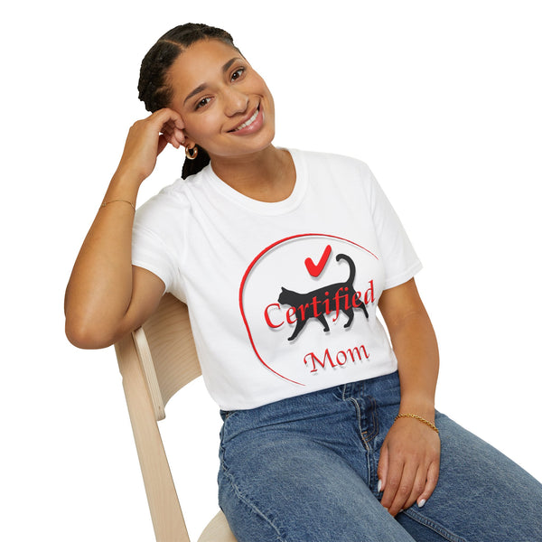 Certified Cat Mom T-Shirt