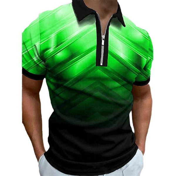 3D Printed Short-Sleeved Polo Shirts