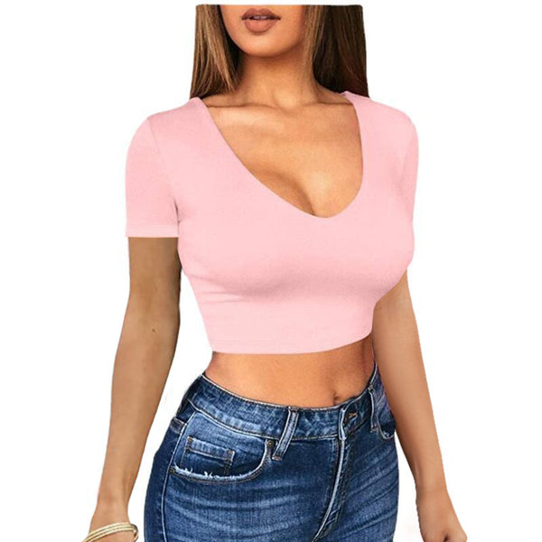 Square Collar and Cropped Shirts