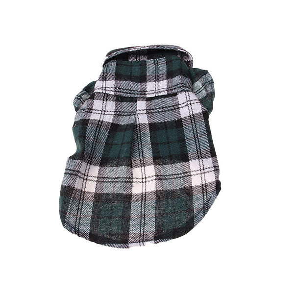 Stylish Plaid Pet Shirt