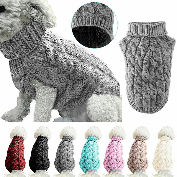 Knitted Dog Sweaters