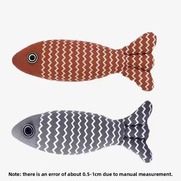 Fish-Shaped Cat Toys