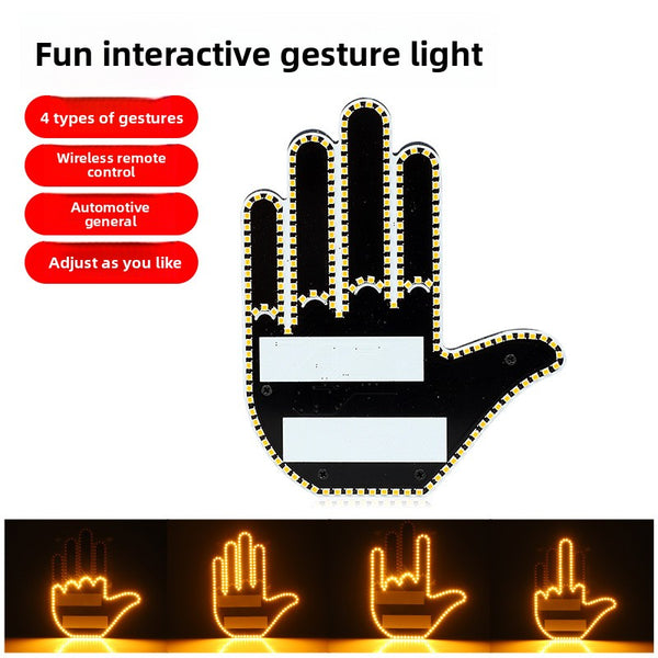 Multifunction Vehicle Gesture Control Light