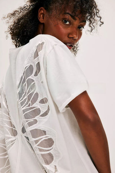 Butterfly Wings Design T-Shirts