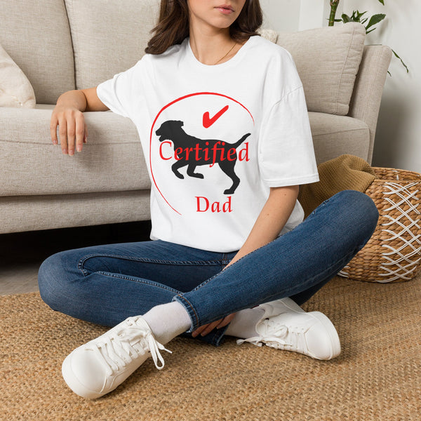 Certified Dog Dad T-Shirt