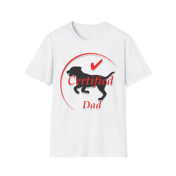 Certified Dog Dad T-Shirt