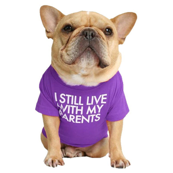 Round Neck Pet T-Shirts