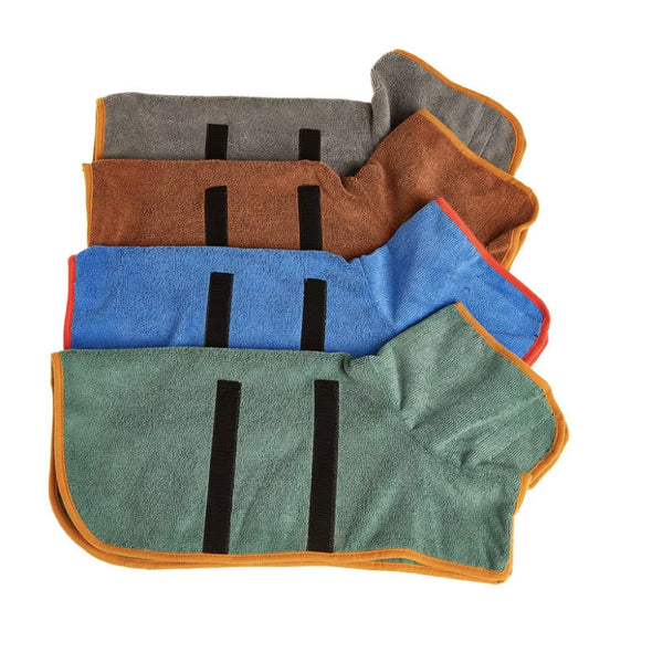 Quick-Dry Dog Bathrobe