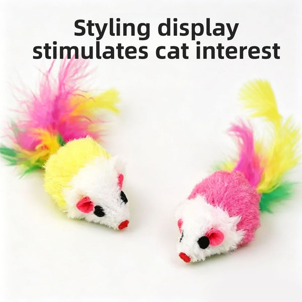 Colorful Mouse Cat Toy