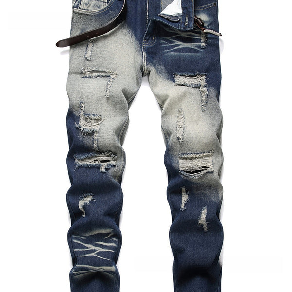Ripped Distressed Skinny Jeans