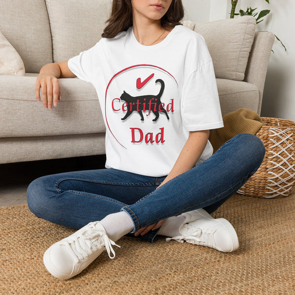 Certified Cat Dad T-Shirt