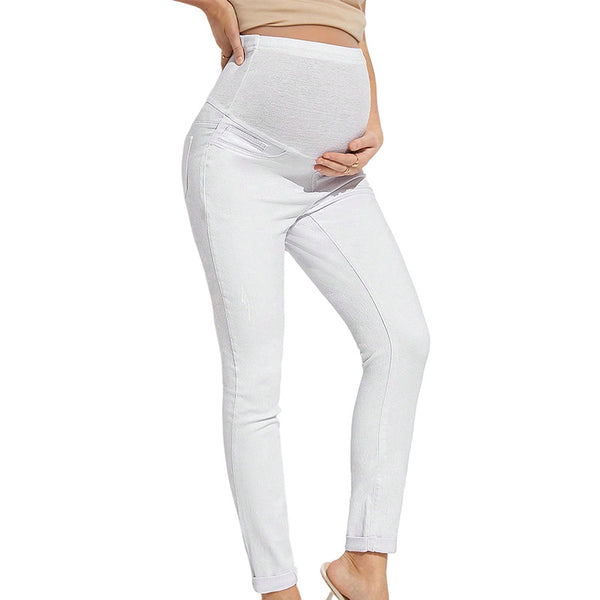 Breathable Stretchy Maternity Jeans