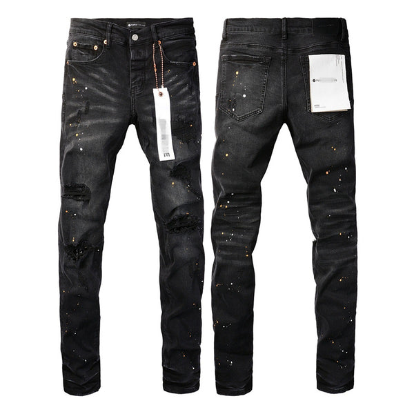 High Street ripped patch jeans