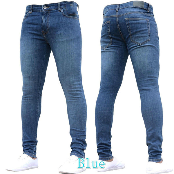 Slim Fit Stretch Denim Mens Pants