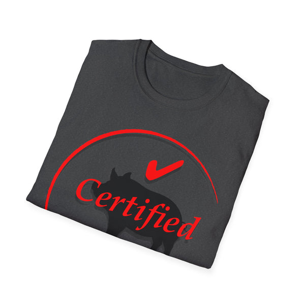 Certified Pig Mama T-Shirt Red Logo