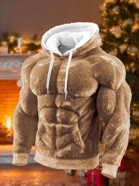 3D Digital Printed Long-Sleeve Hoodies