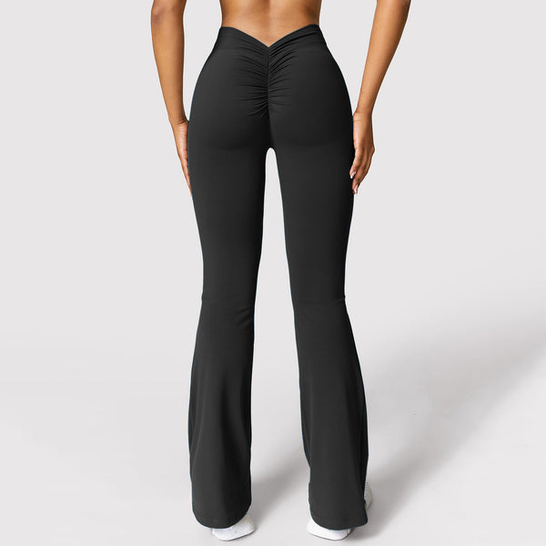 High Waist Flared Yoga Pants