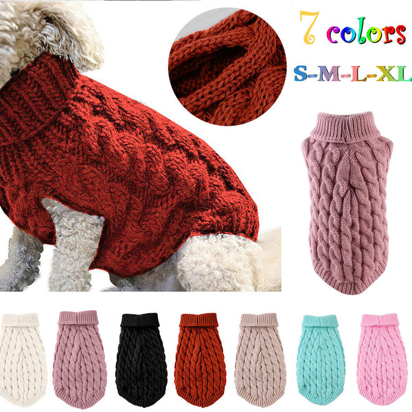 Knitted Dog Sweaters