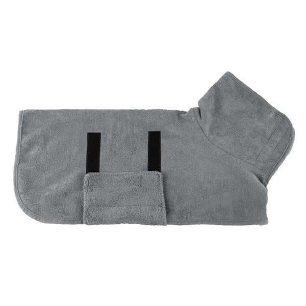 Quick-Dry Dog Bathrobe
