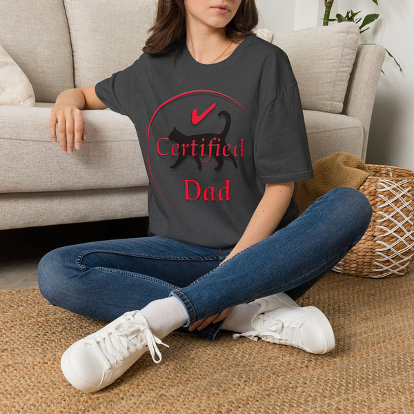 Certified Cat Dad T-Shirt