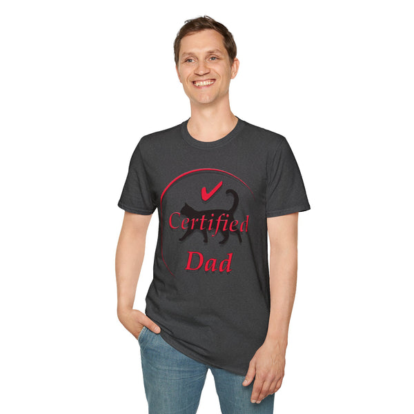 Certified Cat Dad T-Shirt