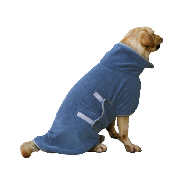 Quick-Dry Dog Bathrobe