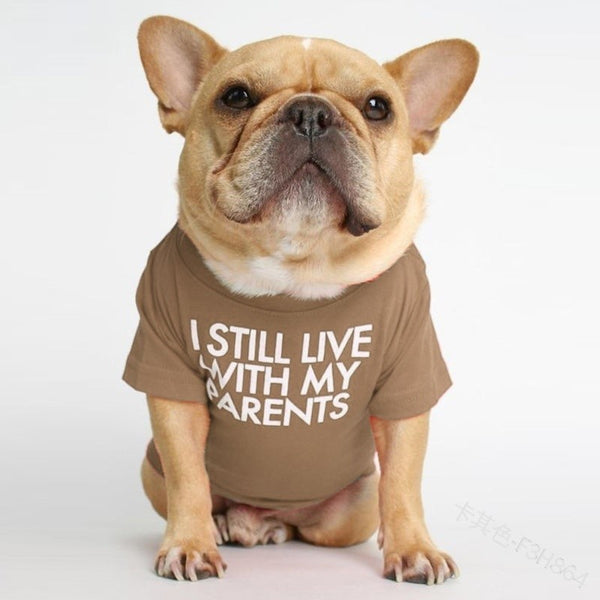 Round Neck Pet T-Shirts