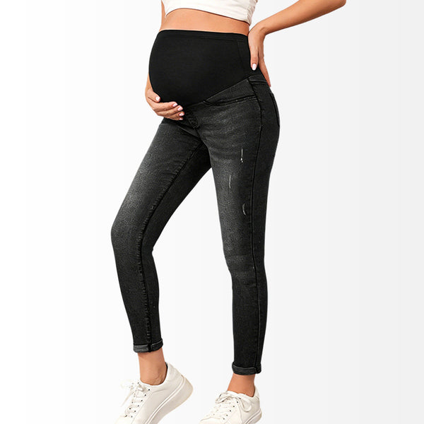 Breathable Stretchy Maternity Jeans