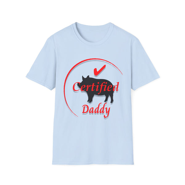 Certified Pig Daddy T-Shirt Red Logo
