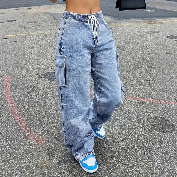 Stretchy Mid-Rise Jeans