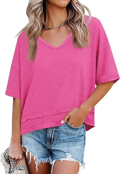Women's V-Neck Sleeveless T-Shirt