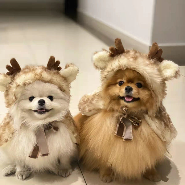 Reindeer Cloak for Pets