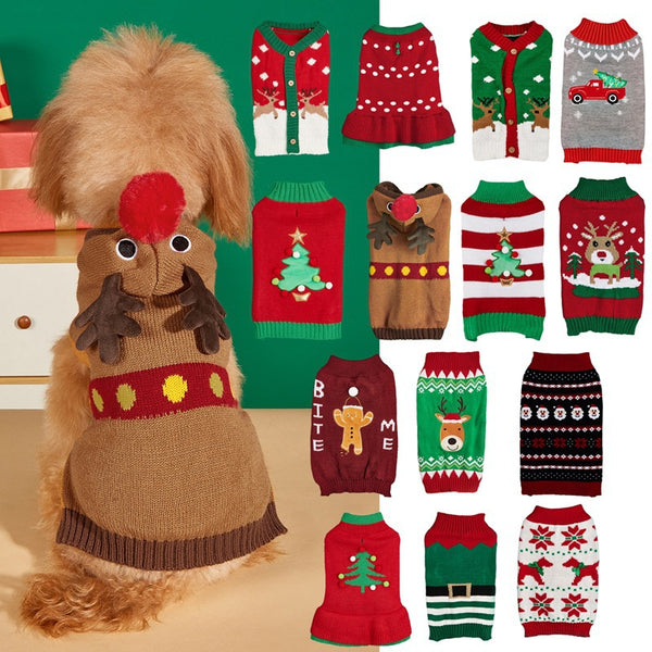 Festive Dog Sweaters