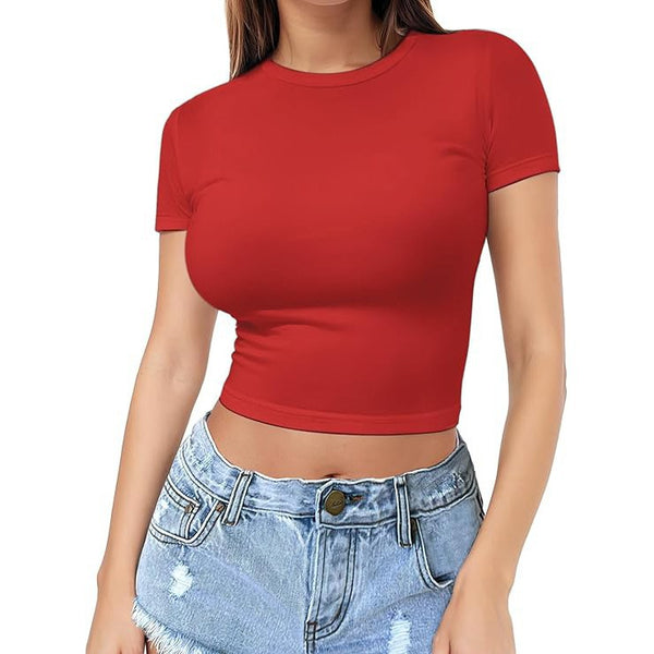 Body-Hugging Crop Top