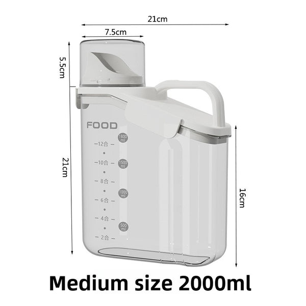Cat Food Storage Dispenser