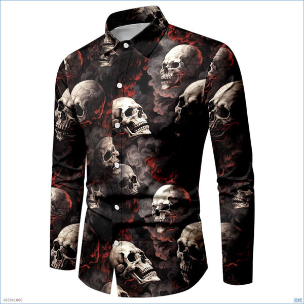 Halloween-Themed 3D Printed Shirts