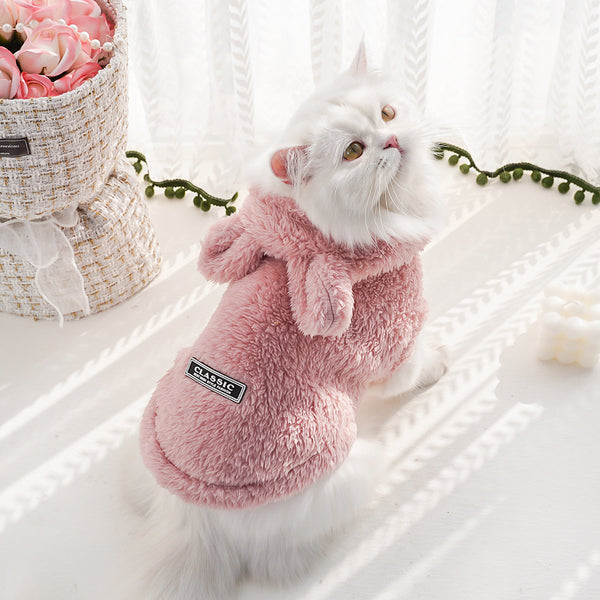 Cat Hooded with Rabbit Ears