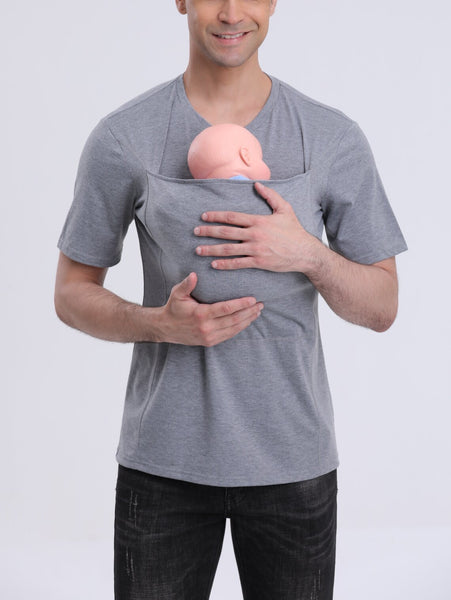 Kangaroo Pocket Long Sleeve T-Shirt